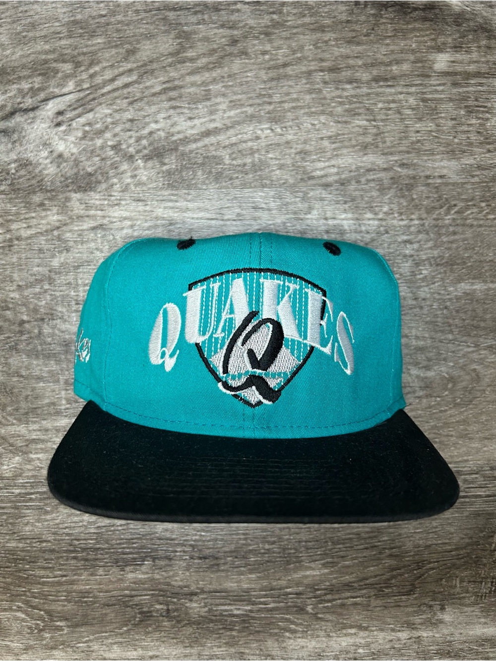 Aj Access Cap Rancho Cucamonga Quakes Snapback Hat Vintage MiLB Baseball